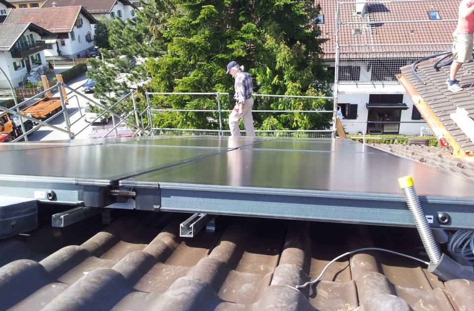 Umbau Solarthermie