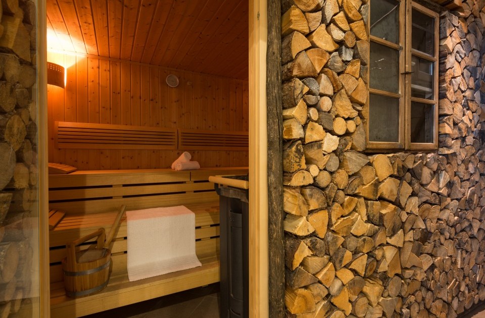 Finnische Sauna